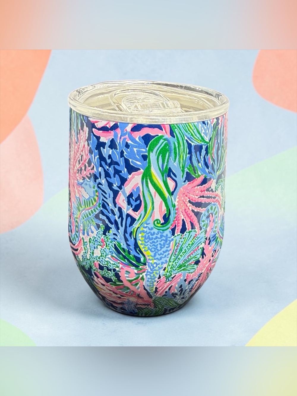 🩷LILLY PULITZER🩷Bringing Mermaid Back Stainless Steel Insulated Tumbler/NWOT